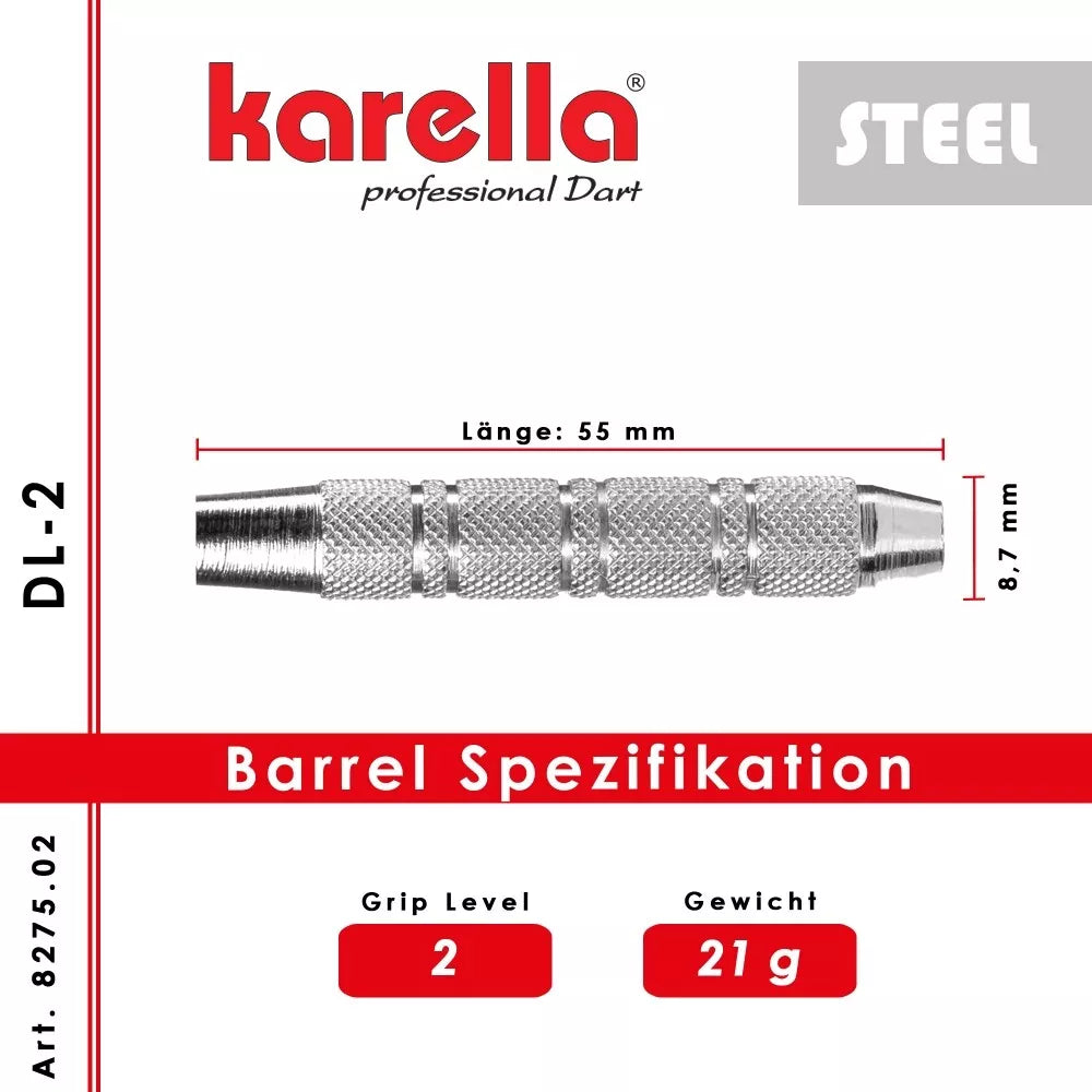 Karella - Deluxe Line DL-02 Steelbarrel 21g - Steeldart