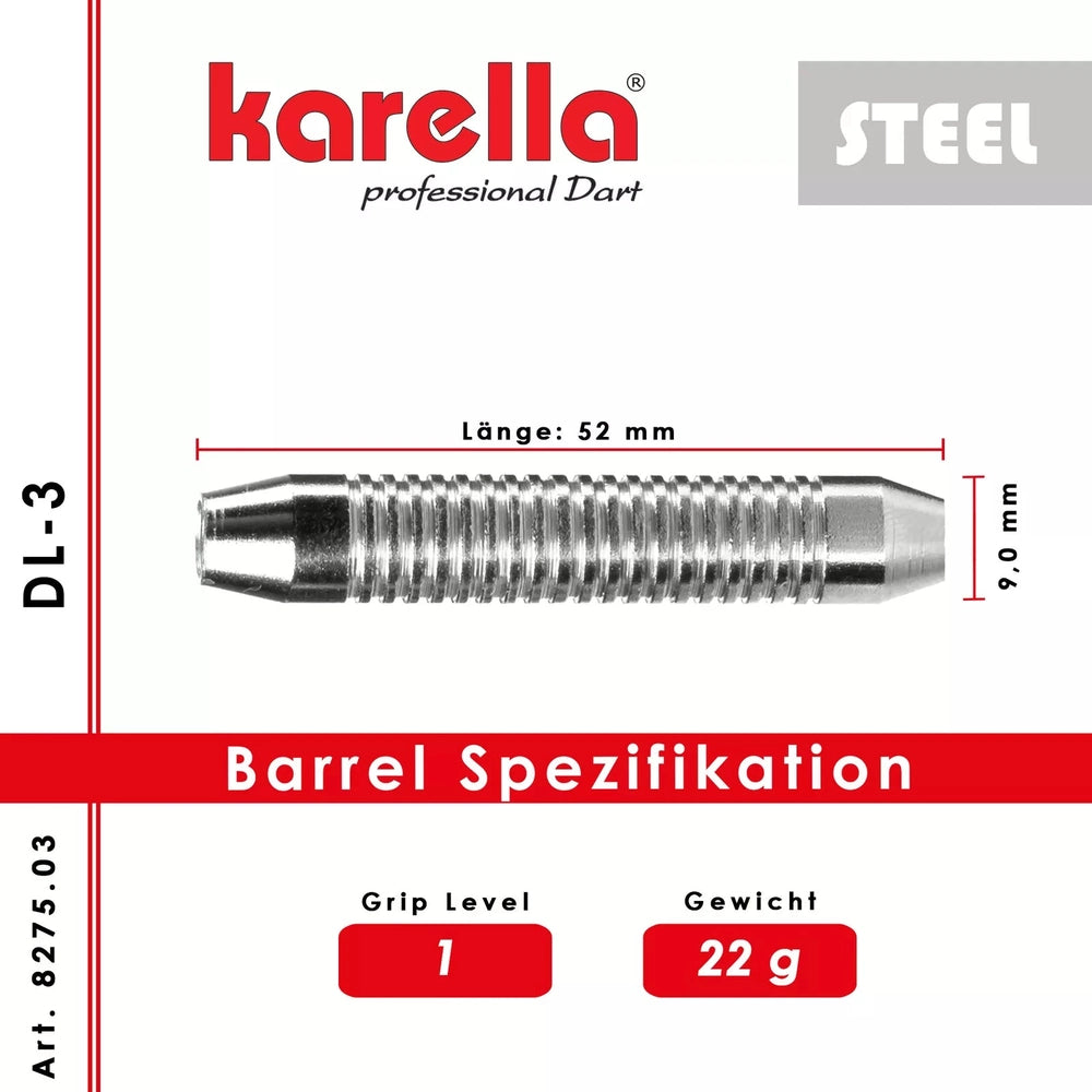 Karella - Deluxe Line DLS-03 Steelbarrel 22g - Steeldart