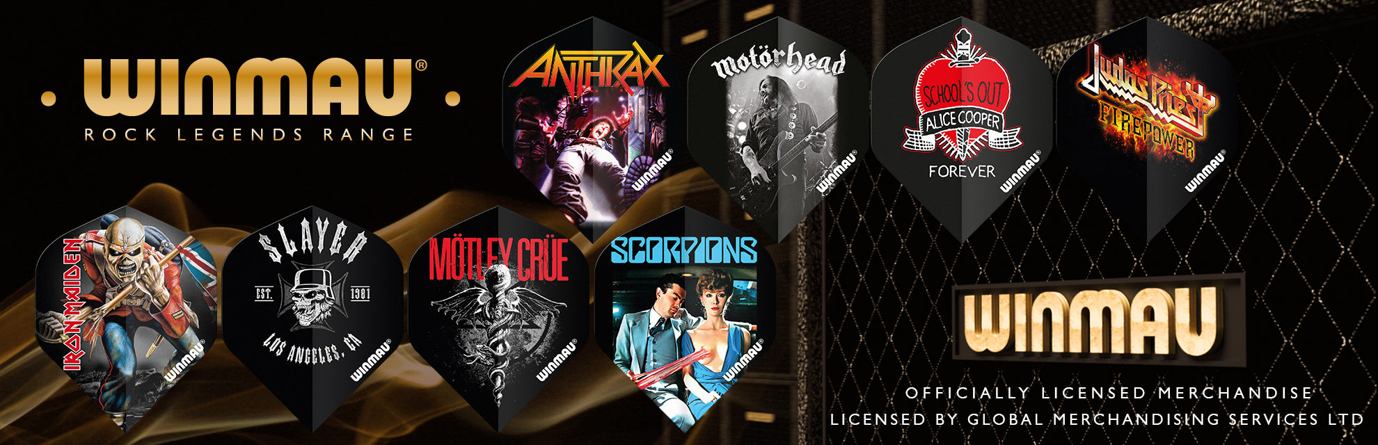 Winmau Rock Legends Flights