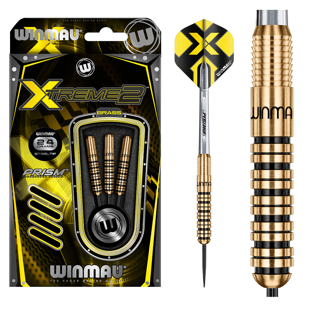 Winmau - Xtreme2 Gold 24g - Steeldart
