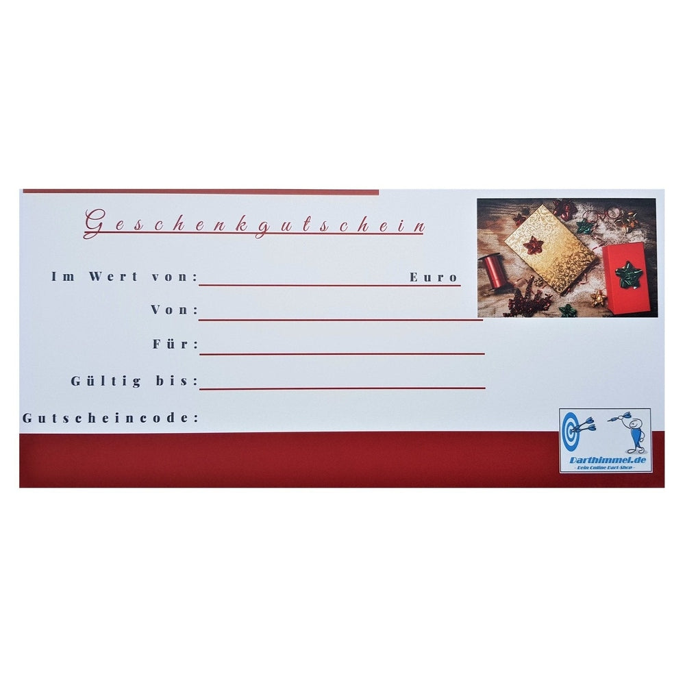 Darthimmel Geschenkgutschein "Weihnachten" - Zubehör