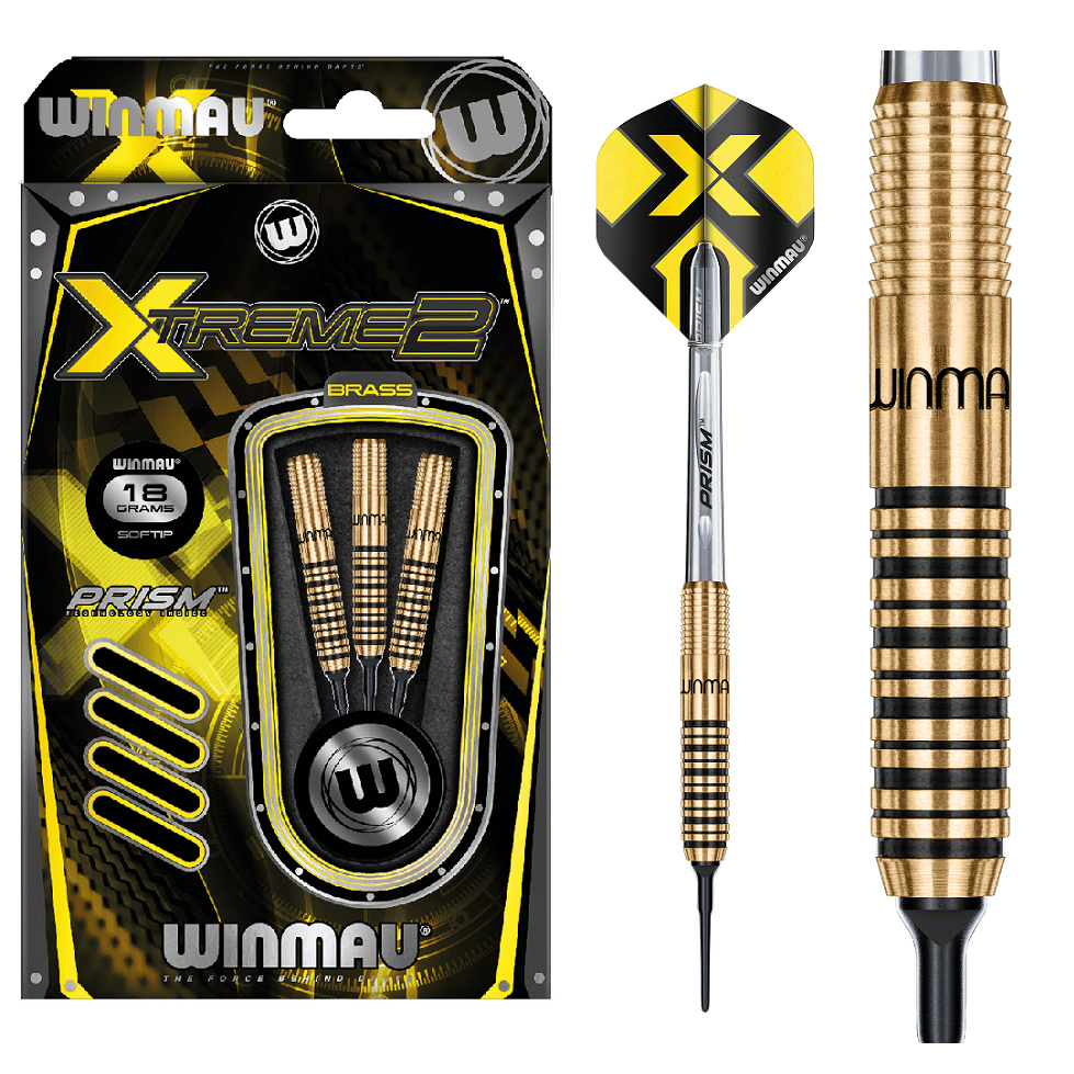 Winmau - Xtreme2 Gold 18g - Softdart