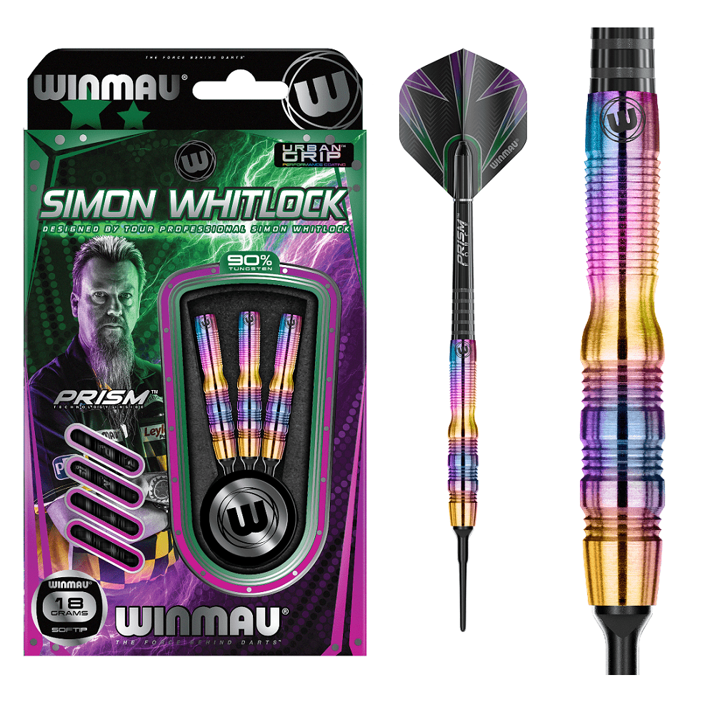Winmau - Simon Whitlock Urban Grip 18g o 20g - Softdart
