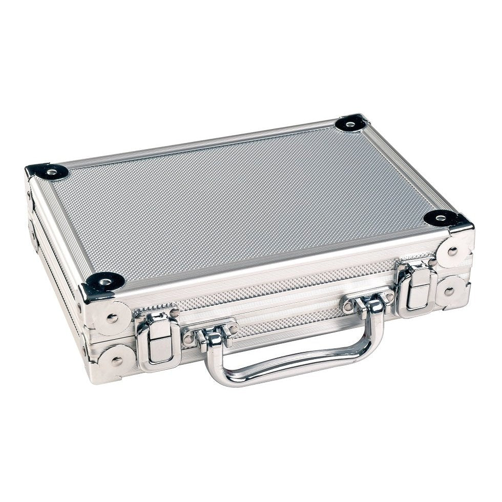 Karella - Dartkoffer Luxus Silber - Darttasche