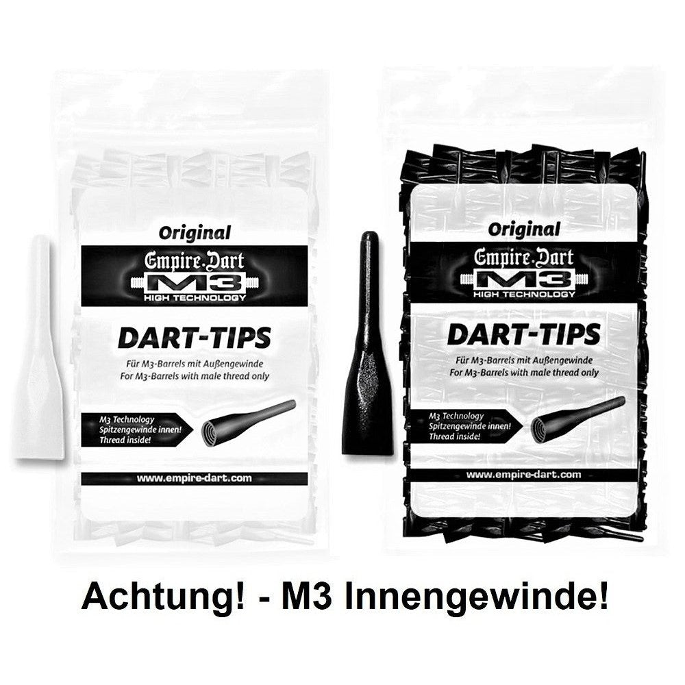 Empire - M3 Spitzen Innengewinde - Softdartspitzen