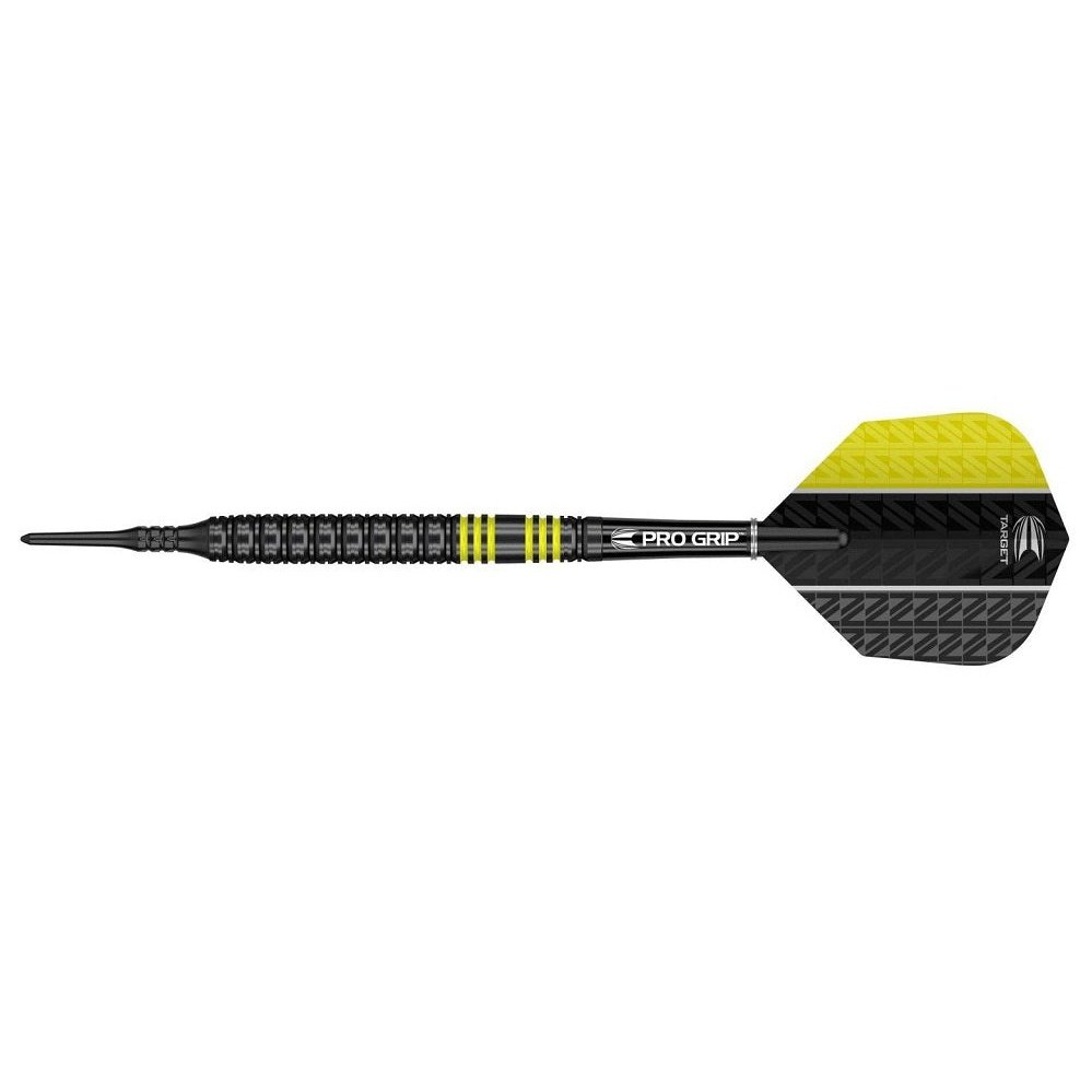 Target - Vapor8 Black 80% Tungsten Gelb 19g - Softdart