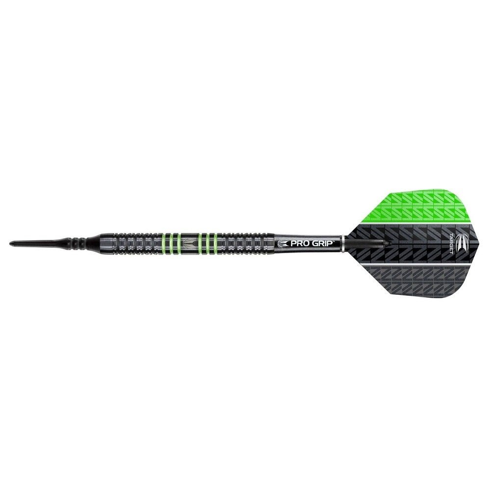 Target - Vapor8 Black 80% Tungsten Grün 18g - Softdart