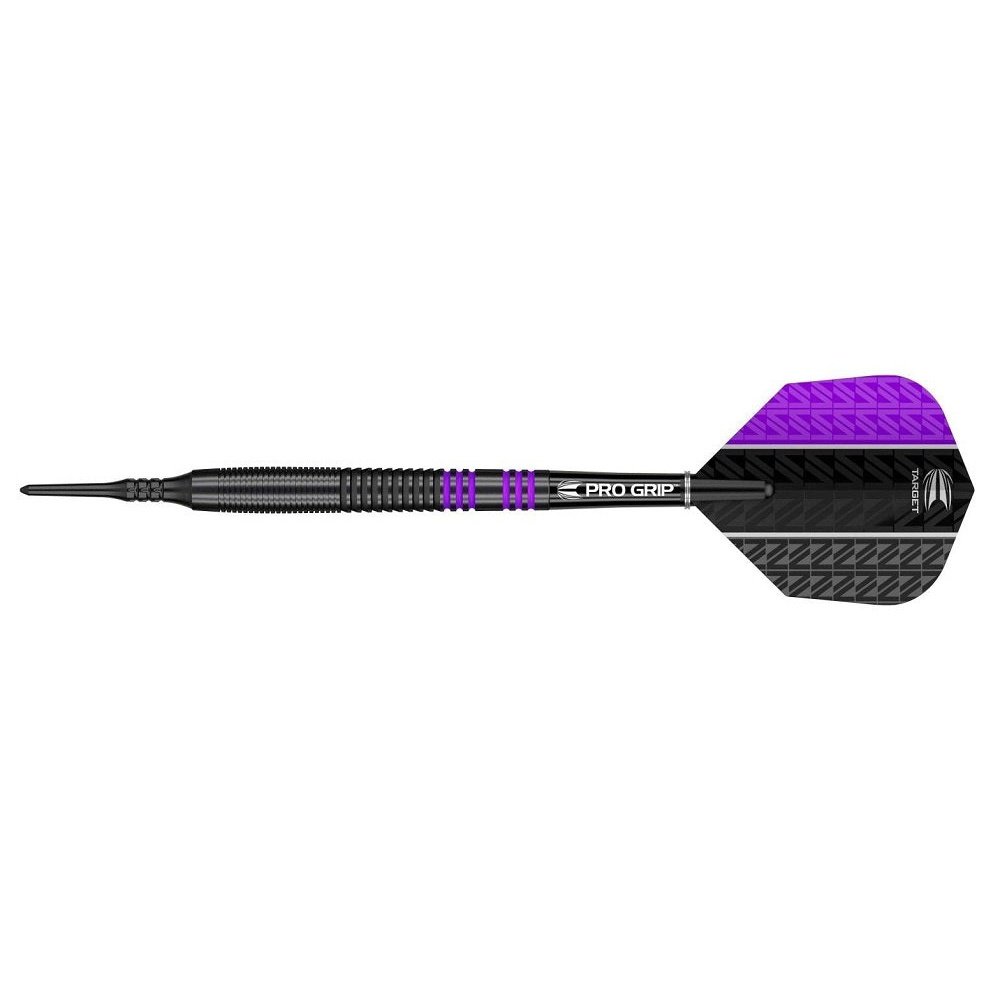 Target Vapor8 Black 80% Tungsten Lila 18g - Softdart