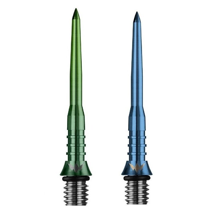 Mission Titan Pro Conversion Points Grooved Blau
