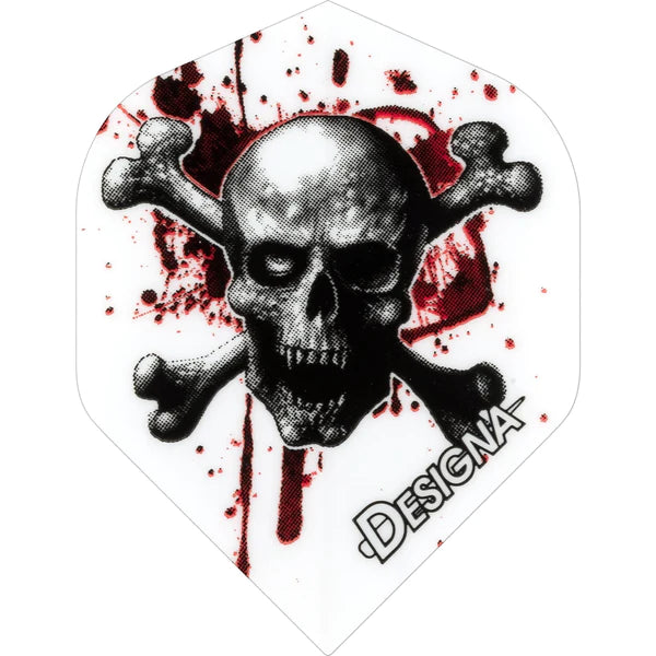 Designa - Blood Skull and Crossbones - Flights