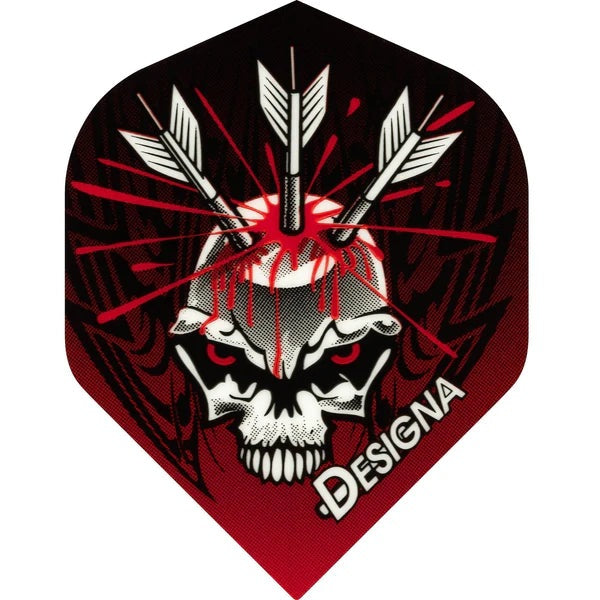 Designa - Darts in Skull - Flights