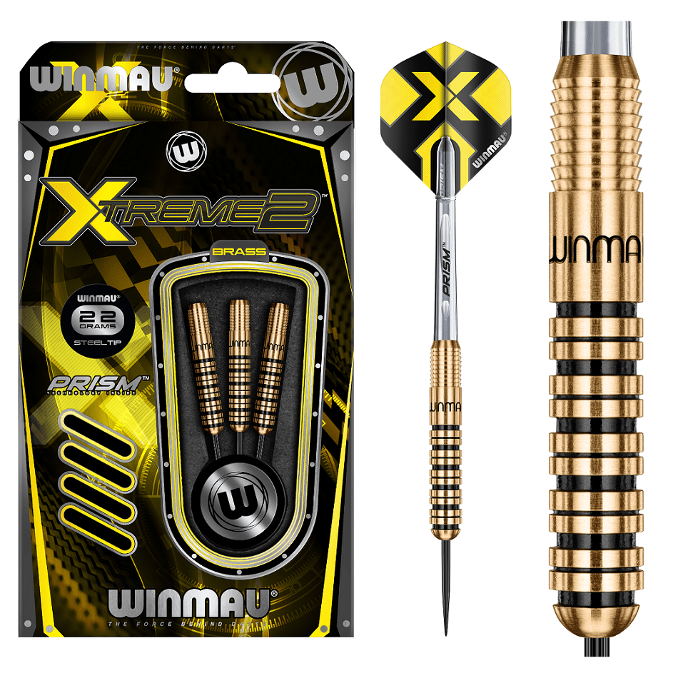 Winmau - Xtreme2 Gold 22g - Steeldart