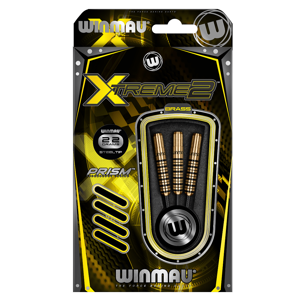 Winmau - Xtreme2 Gold 22g - Steeldart