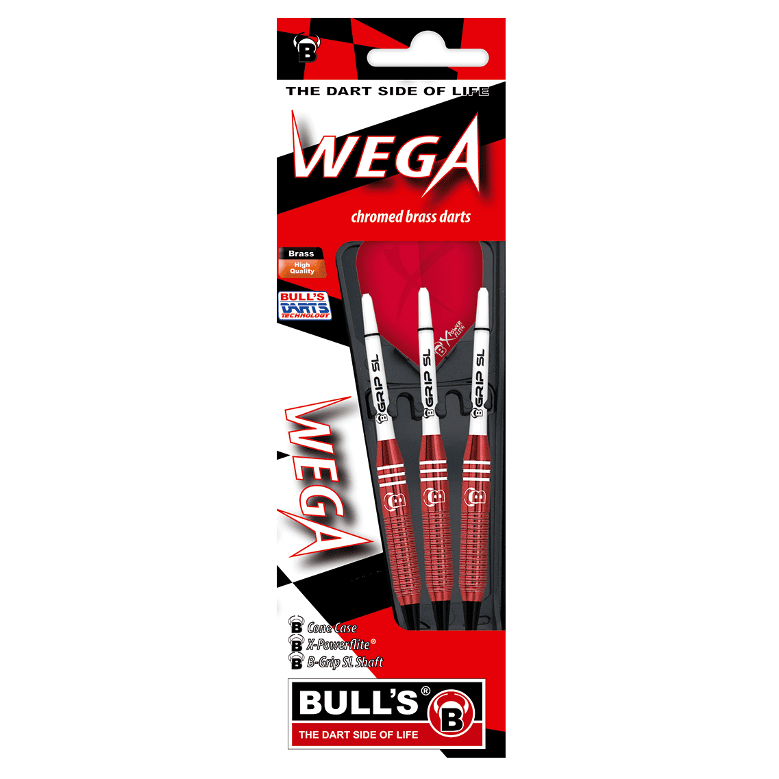 Bulls - Wega Rot 16g oder 18g - Softdart