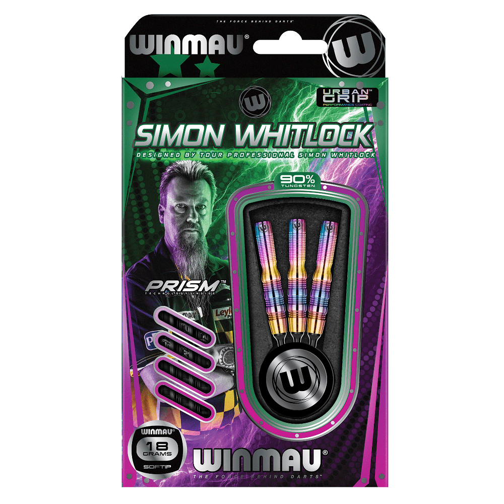 Winmau - Simon Whitlock Urban Grip 18g o 20g - Softdart