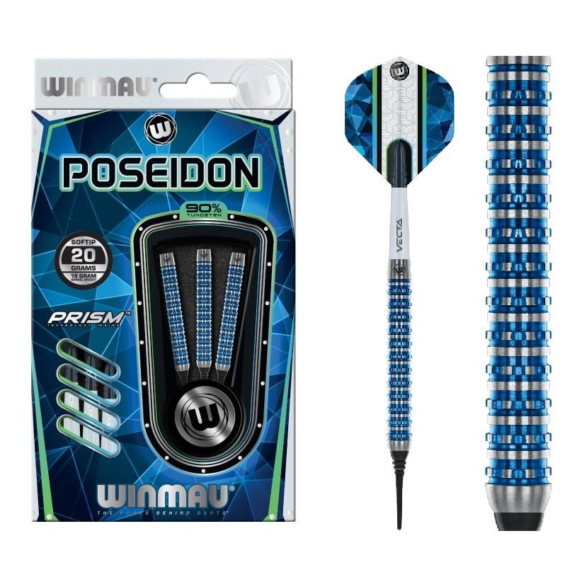 Winmau - Poseidon 90% Tungsten 20g - Softdart