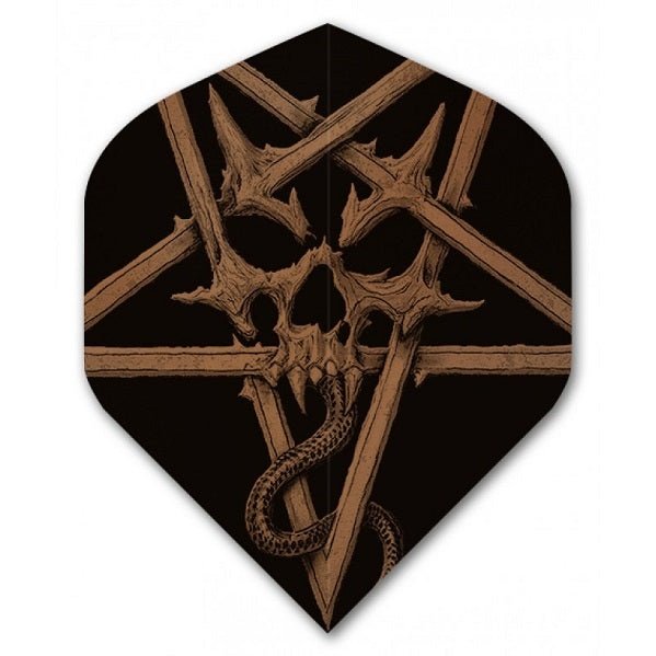 Alchemy Copper - Pentacle Skull - Flights