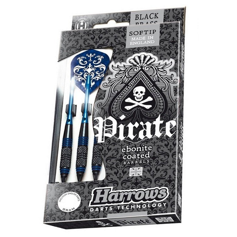 Harrows - Pirate Blau 16g oder 18g - Softdart