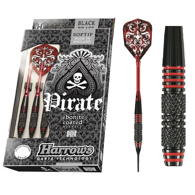 Harrows - Pirate Rot 16g oder 18g - Softdart