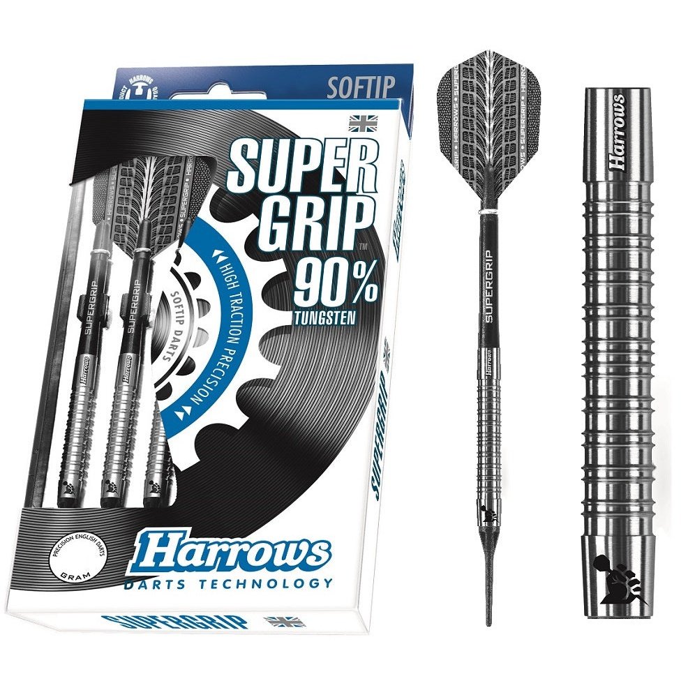 Harrows - Super Grip 90% Tungsten 16g - Softdart