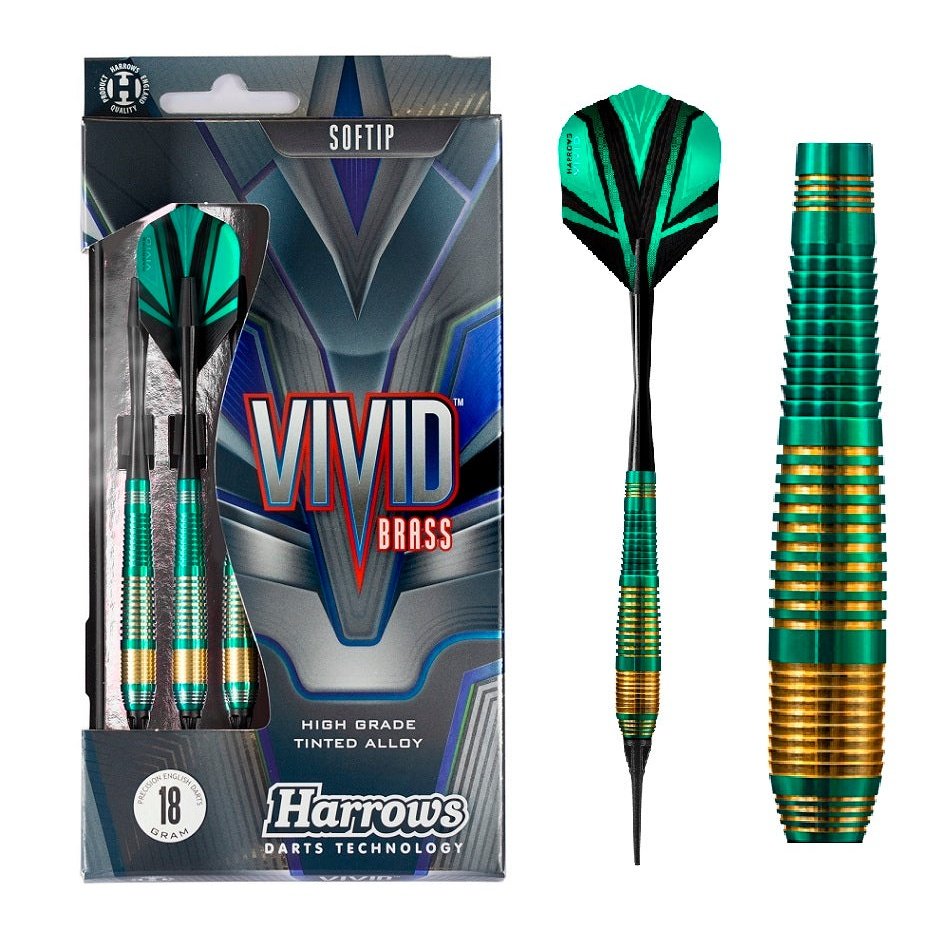 Harrows - Vivid Grün 18g - Softdart