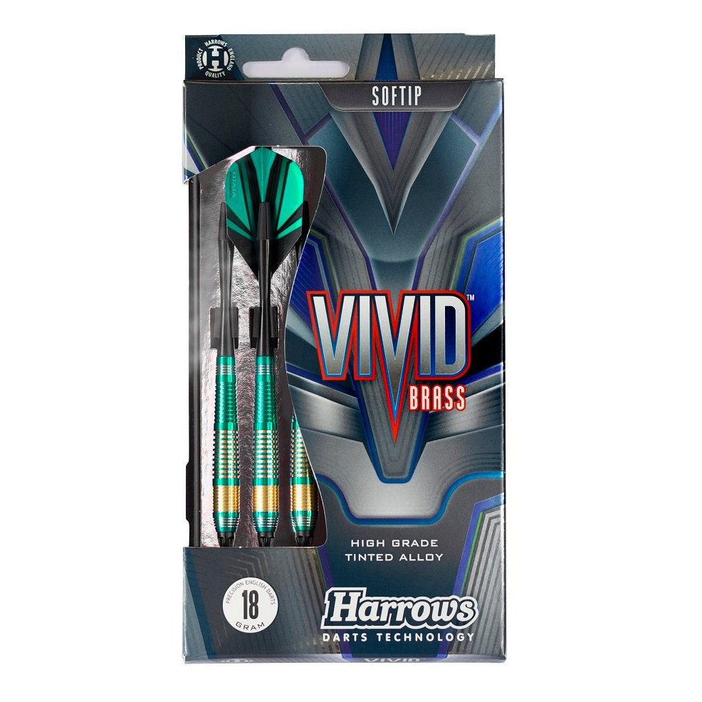 Harrows - Vivid Grün 18g - Softdart