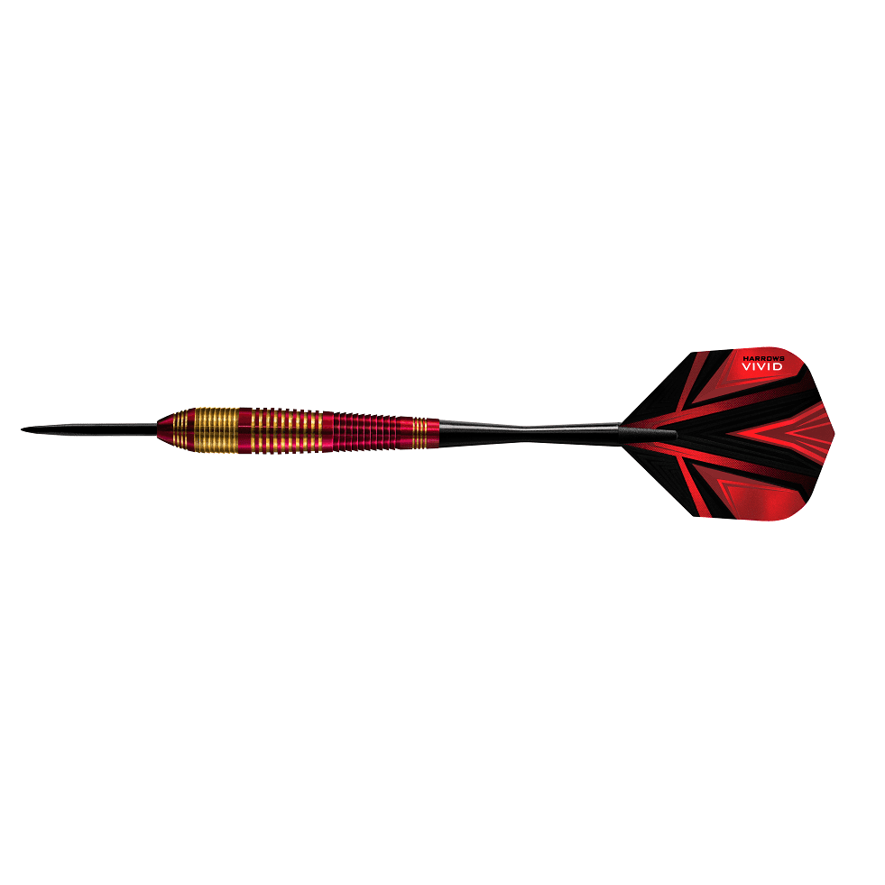 Harrows - Vivid Rot 22g oder 24g - Steeldart