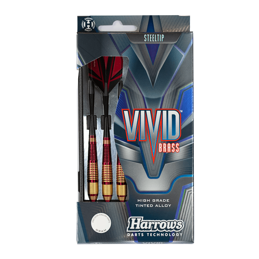 Harrows - Vivid Rot 22g oder 24g - Steeldart