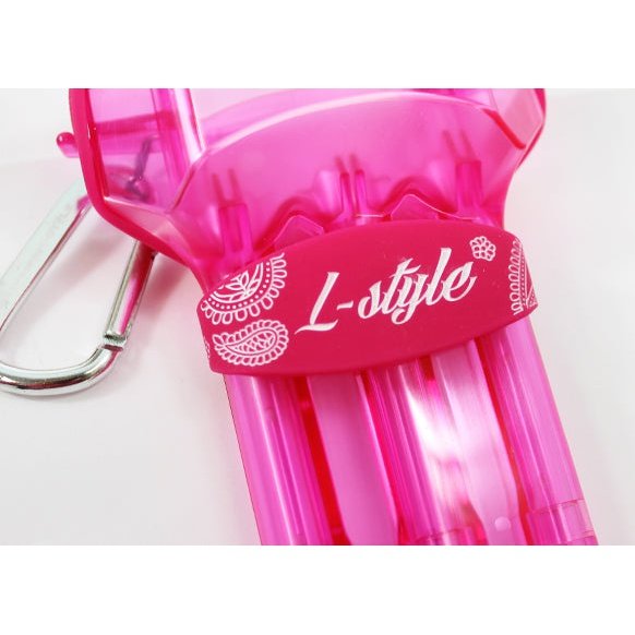L-Style - Krystal One Case Pink - Darttasche