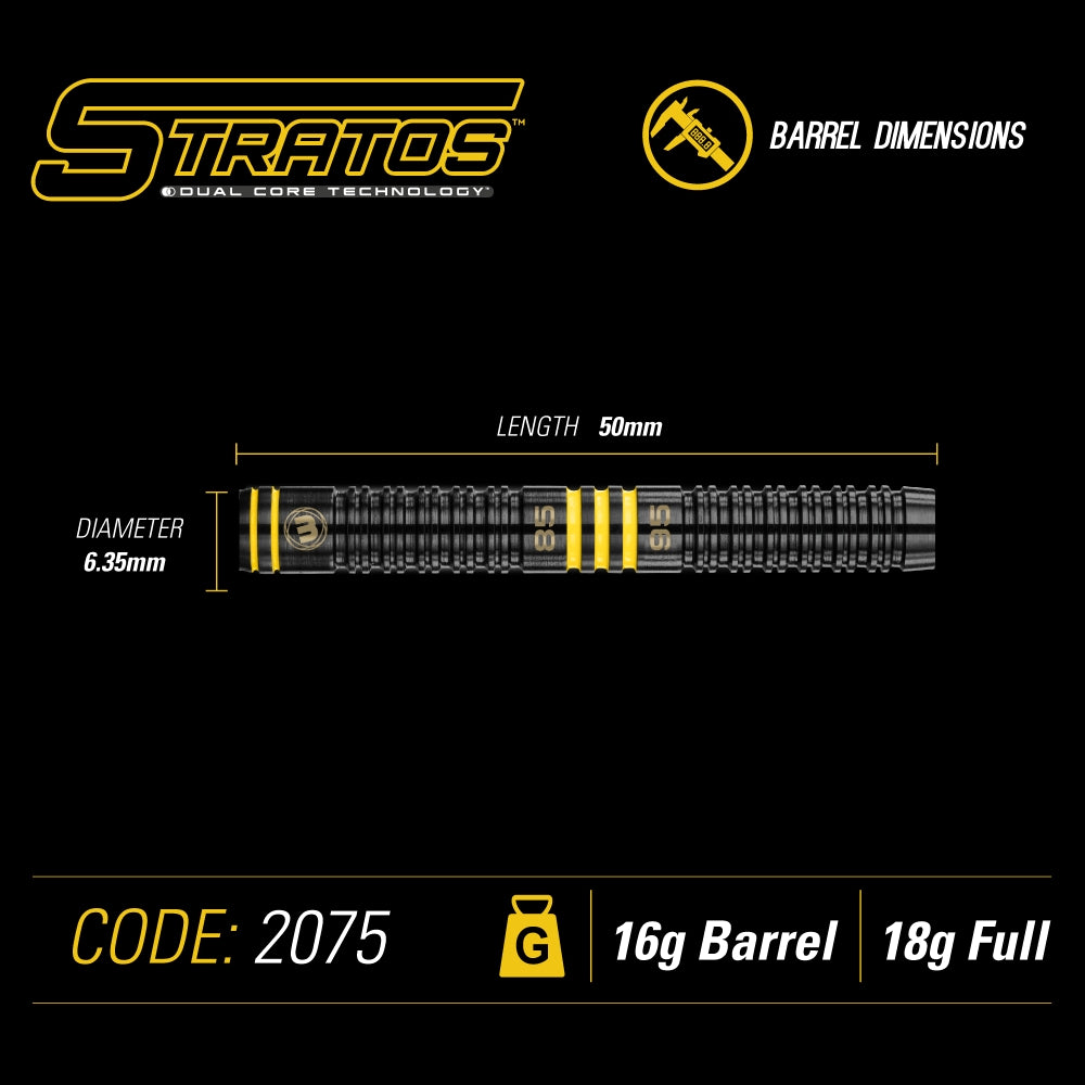 Winmau - Stratos Dual Core 85% - 95% Tungsten 18g - Softdart