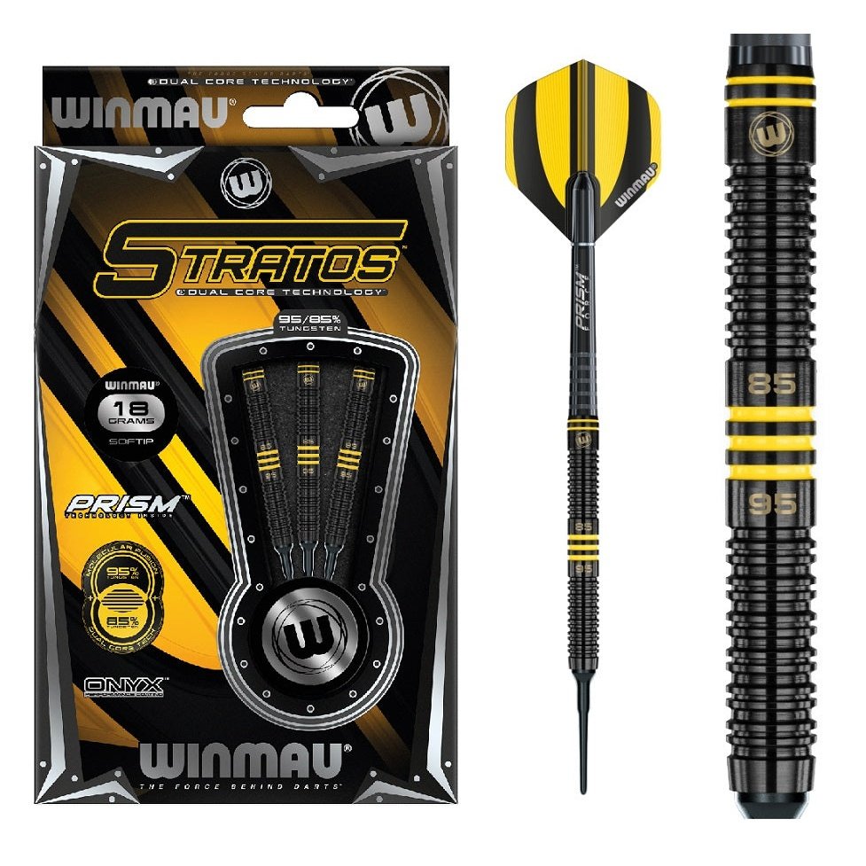 Winmau - Stratos Dual Core 85% - 95% Tungsten 18g - Softdart