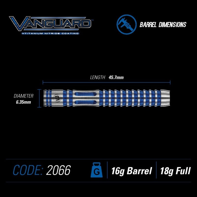 Winmau - Vanguard 90% Tungsten 18g - Softdart