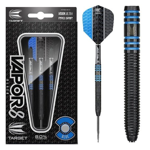 Target - Vapor8 Black 80% Tungsten Blau 24g - Steeldart